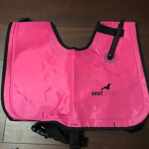 NEW Adult Seal Buddy Snorkel VestPink with meshbag